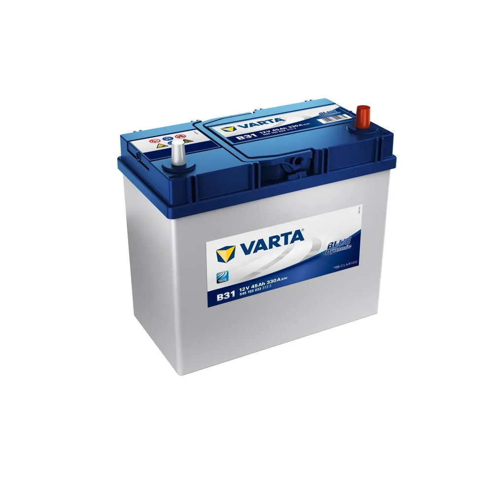 Аккумулятор VARTA Blue Dynamic 45 А/ч обратная R+ B31 238x129x227 EN330 А