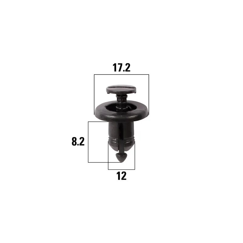 Клипсы автомобильные Nissan Qashqai, Note OBER KRAFT KT106286