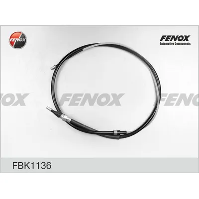 Трос стояночного тормоза Audi A3, VW Golf, 96- FENOX FBK1136