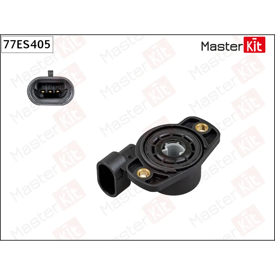 Датчик, положение дросс заслонки RENAULT DUSTER MASTERKIT 77ES405