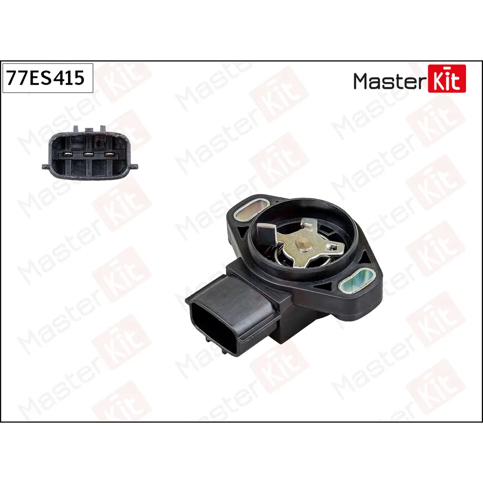 Датчик, положение дросс заслонки NISSAN ALMERA/PRIMERA MASTERKIT 77ES415