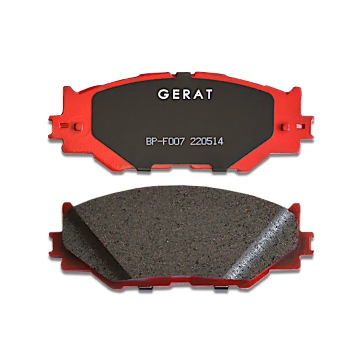 Тормозные колодки (передние) GERAT BP-F007