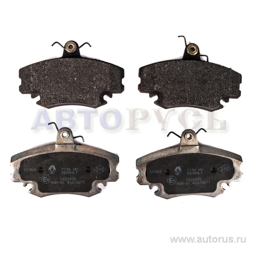 Колодки тормозные передние LADA Largus (K7M) 410602192R