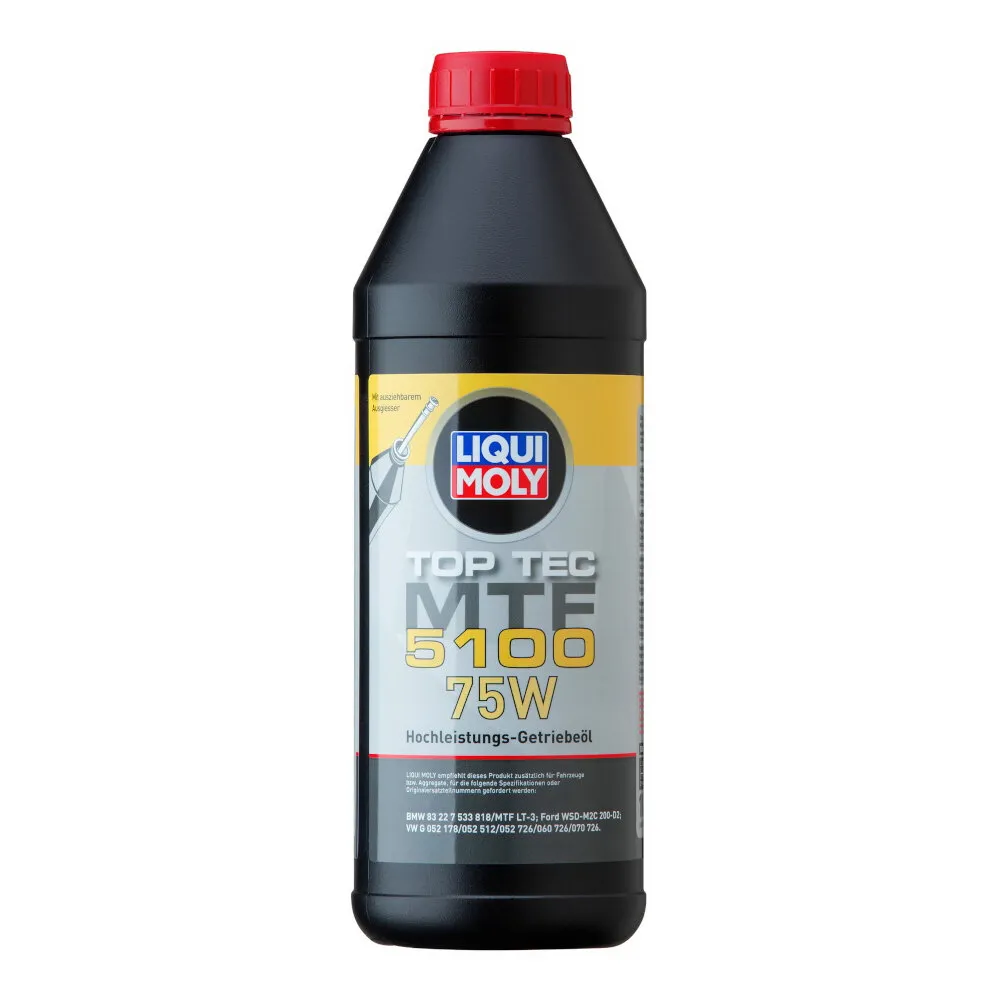 Масло трансмиссионное LIQUI MOLY Top Tec MTF 5100 GL-4 75W минеральное 1 л 20842