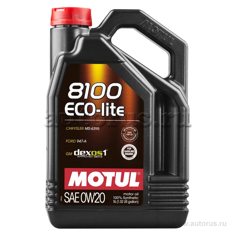 Масло моторное Motul 8100 Eco-Lite SP 0W-20 синтетическое 5 л 108536
