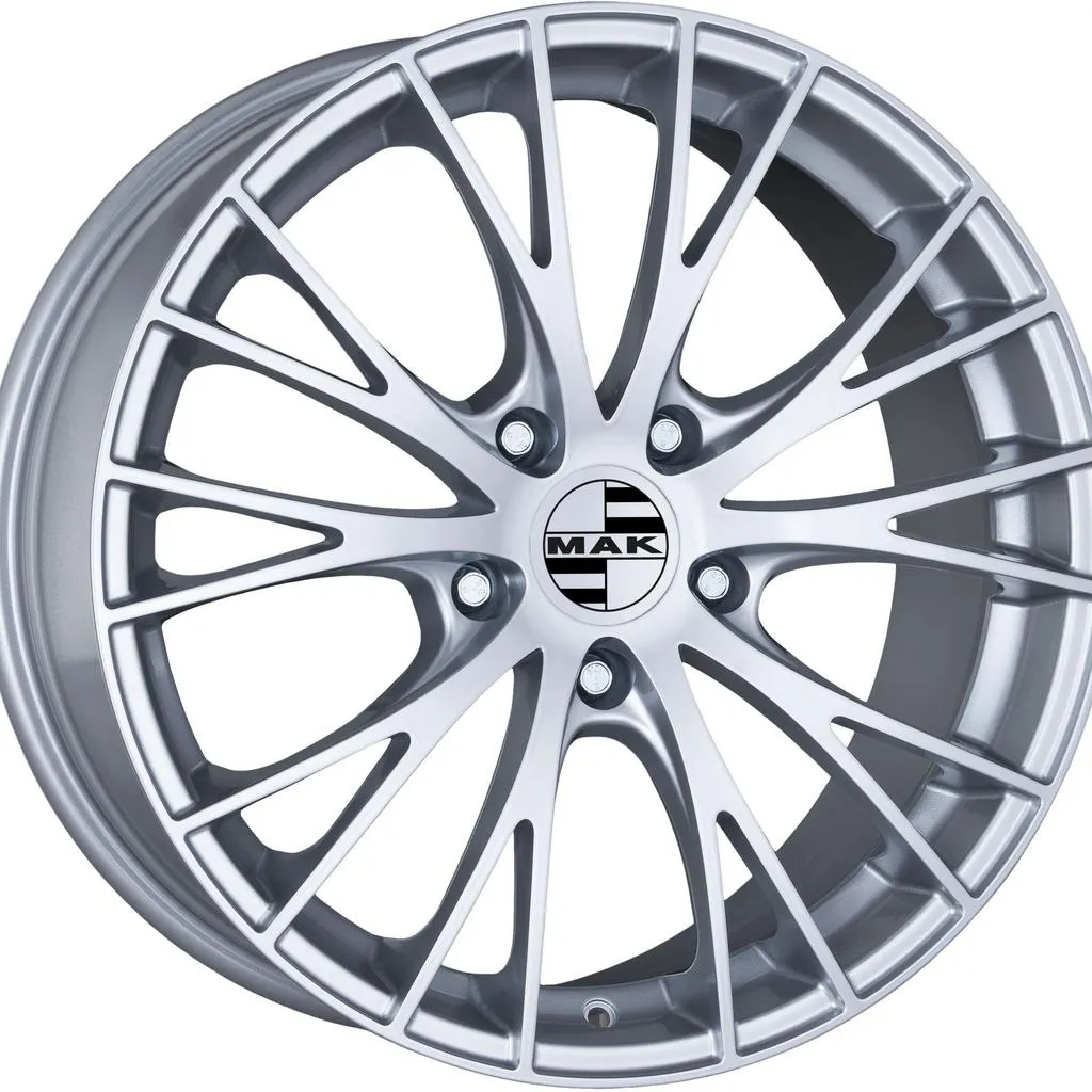 Диск литой R19 8.5J 5x130/71.6 ET52 MAK Rennen Silver F8590NNSI52KY4