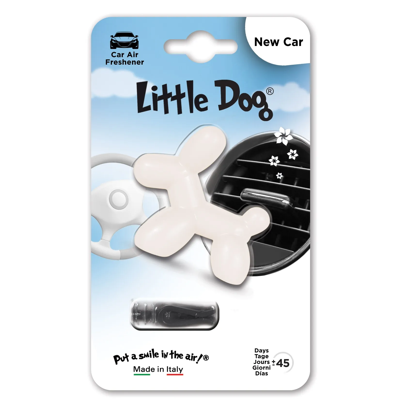 Ароматизатор на дефлектор Little Dog New Car (Новая машина) Little Dog ED0202