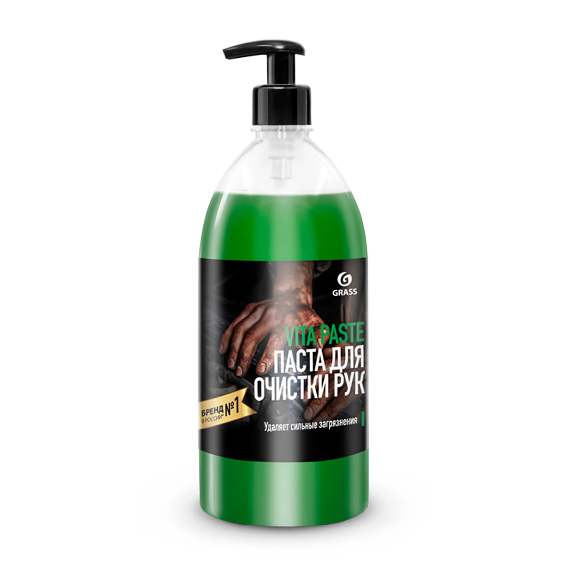 Очиститель рук, паста, флакон 1000 мл Vita Paste GRASS 110368