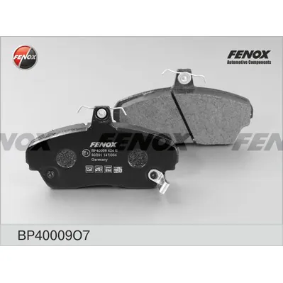 Колодки передние ГАЗ 2217, 2752 Соболь FENOX BP40009O7