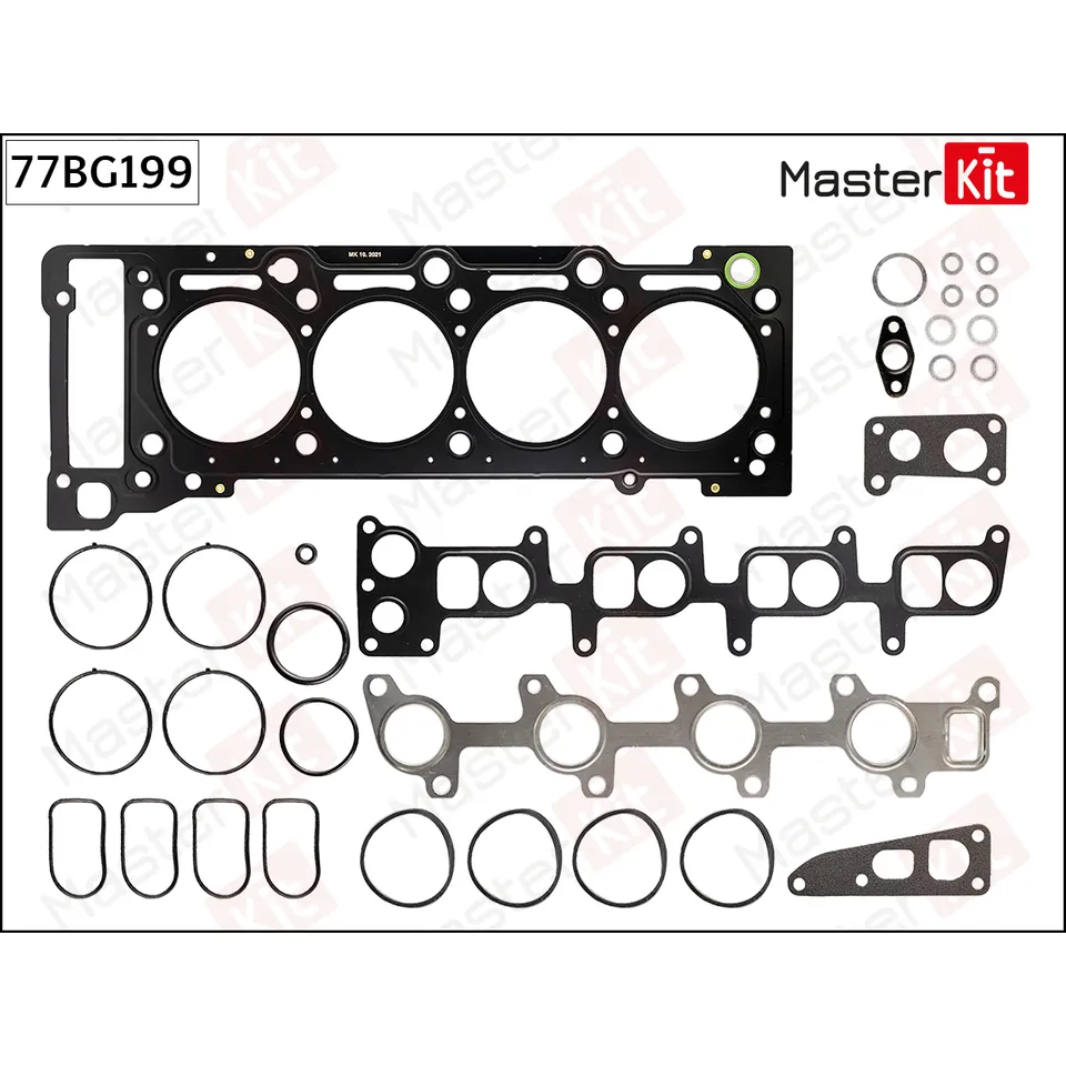 Комплект прокладок ГБЦ MERCEDES-BENZ OM611 MASTERKIT 77BG199