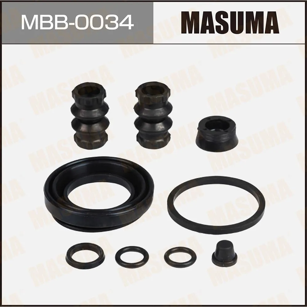 Рем.к-кт торм. суппорта, 241001 зад. MASUMA MBB0034