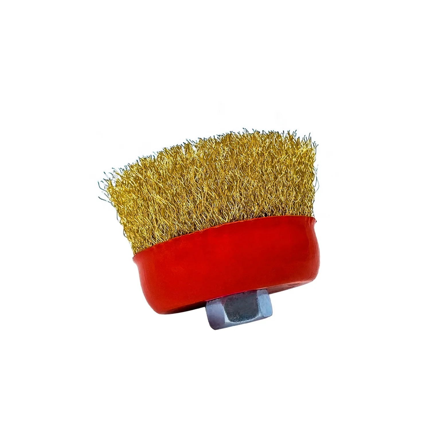 Щетка для ушм 65 мм, м14 чашка мягкая VertexTools 12300-065