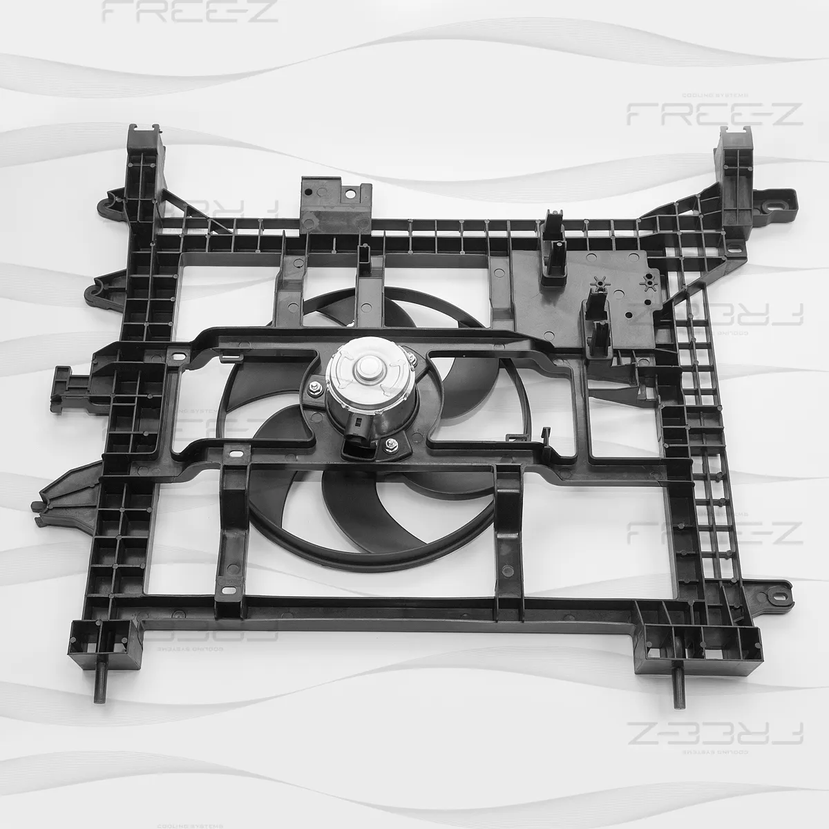 Вентилятор радиатора Renault Duster (с 2010) FREE-Z KM0186