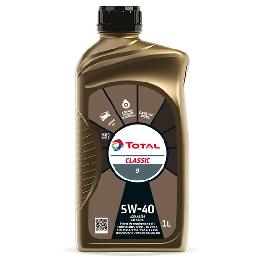 Масло моторное Total CLASSIC C 5W-40 синтетическое 1 л RO168035