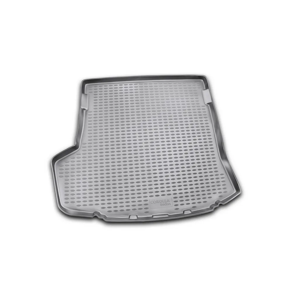 Коврик в багажник Toyota Corolla X (E150) 2006-2013 седан полиуретан серый Element NLC.48.15.B10g