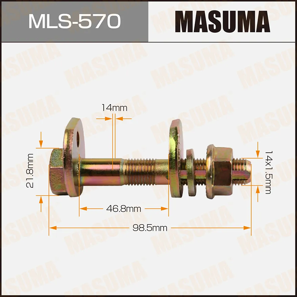 Болт эксцентрик Toyota MASUMA MLS-570