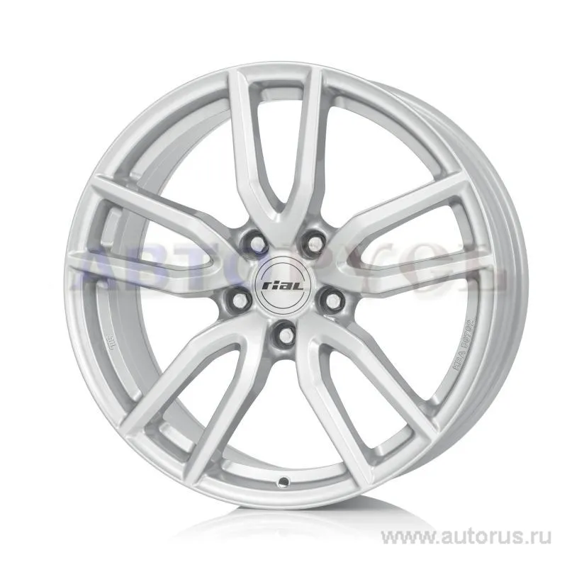 Диск литой R18 8J 5x108/70.1 ET45 Rial Torino Polar Silver TOR80845B510