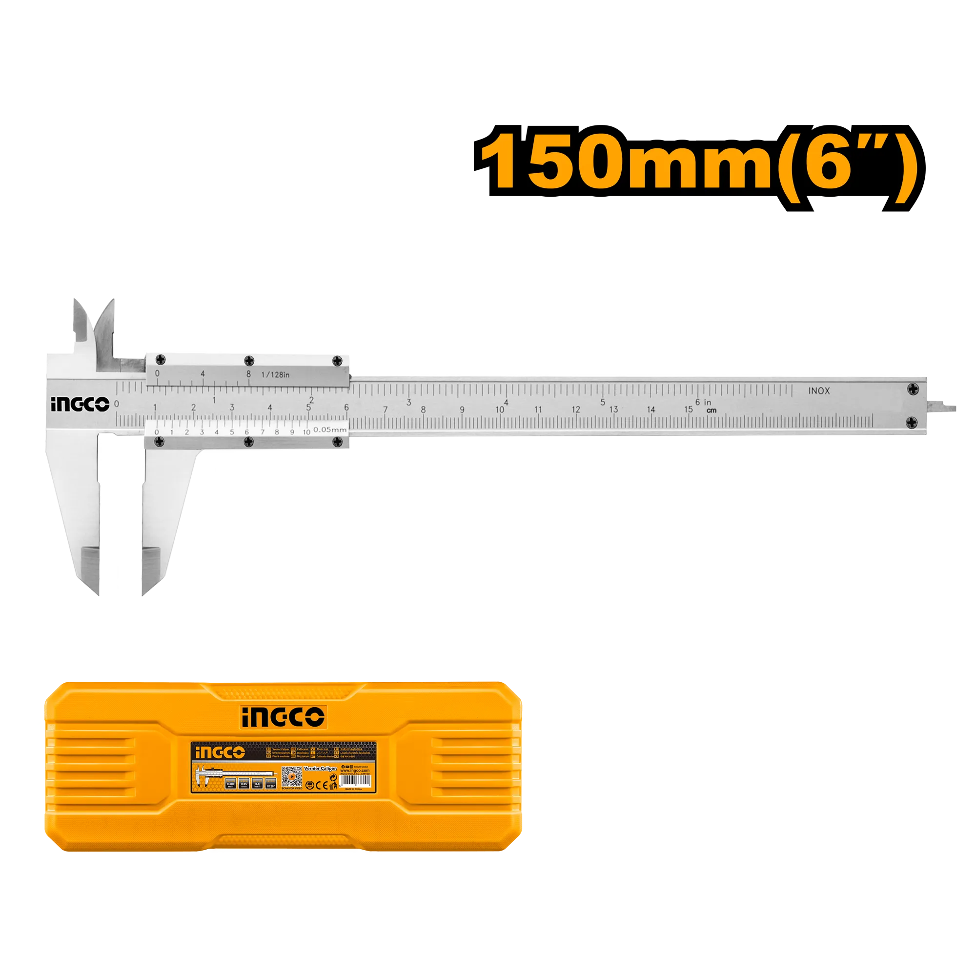 Штангенциркуль 0-150 мм INGCO HVC01150