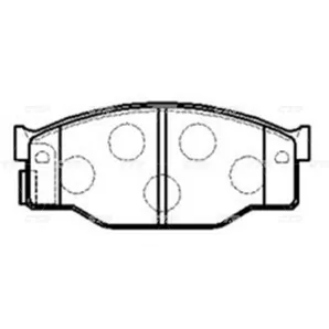 Тормозные колодки CTR CKIS-11