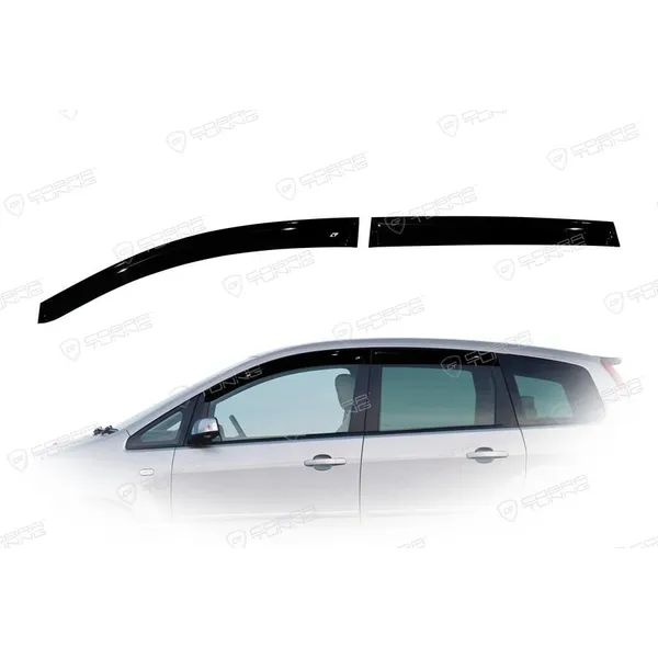 Дефлектора на окна Ford C-Мах I 2003-2007, 2007EuroStandard деф.окон Cobra Tuning FE31603