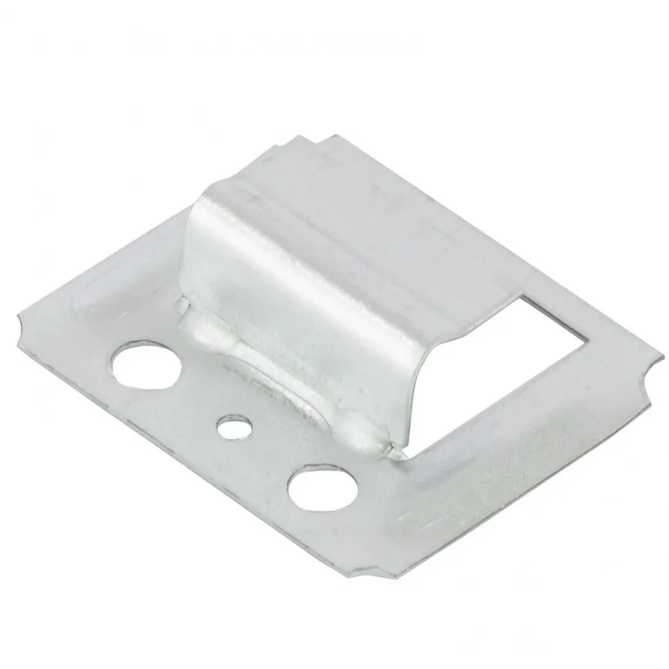 Кляймер №7, оцинкованный, без гвоздя 100 шт СИБРТЕХ 46577