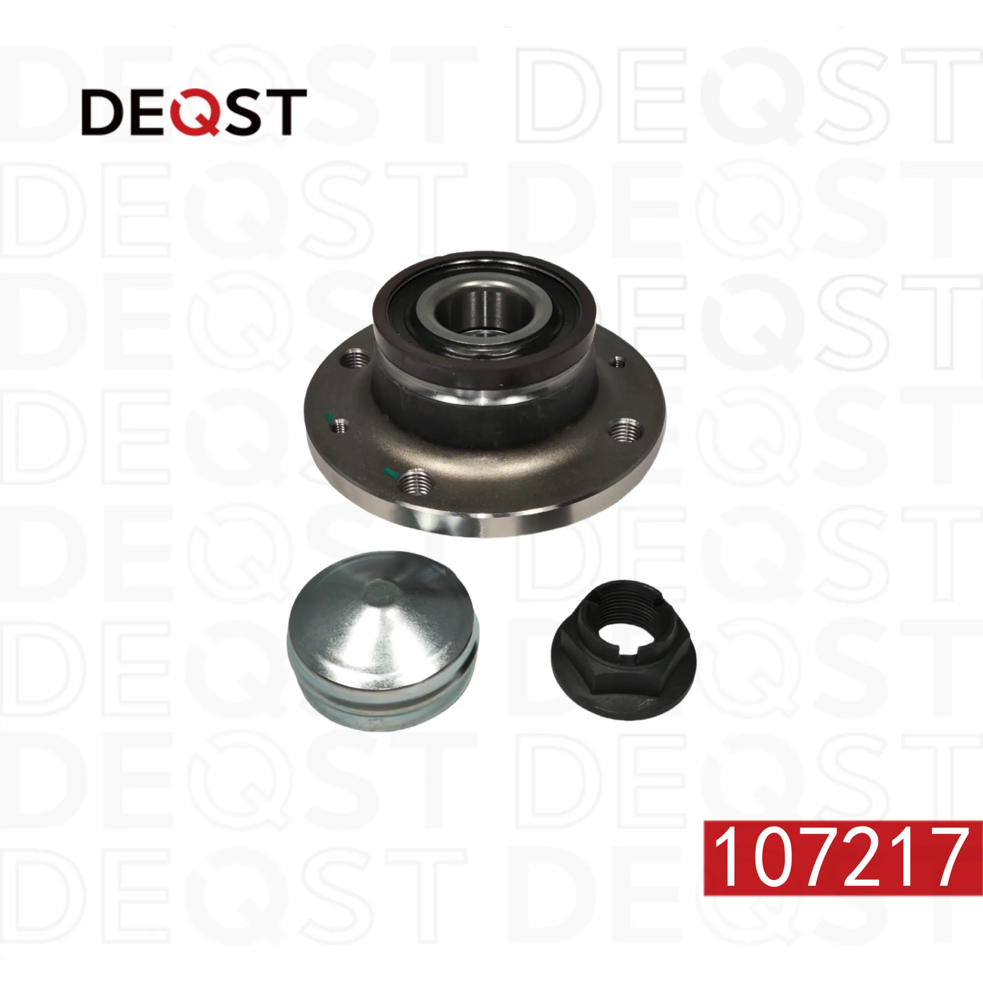 Ступица в сборе с подшипником. OPEL CORSA D 07.061.4 DEQST 107217