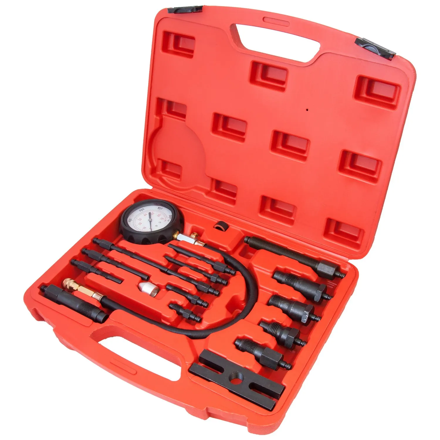 Компрессометр для дизельных грузовиков с 14 адаптерами AVSTEEL AV-925005