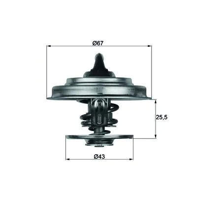 Термостат KNECHT/MAHLE TX 18 83D