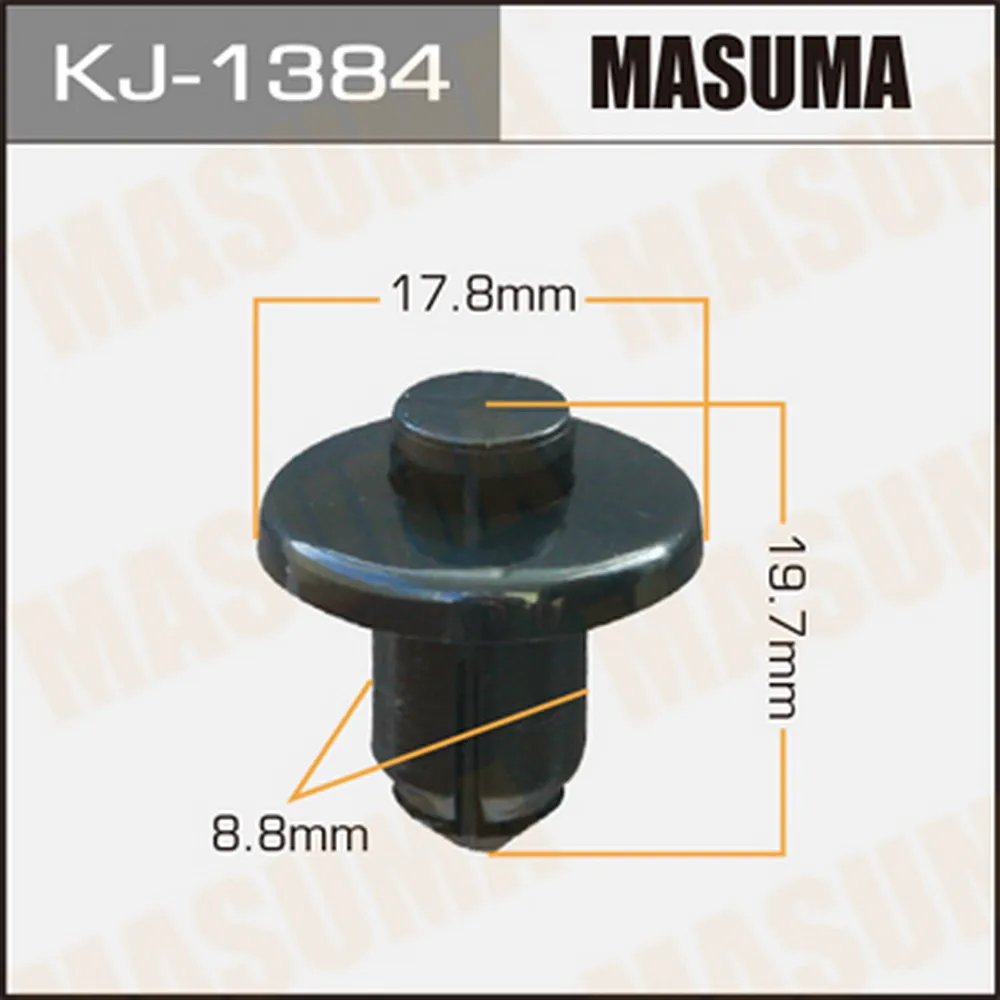 Клипса крепежная Masuma 1384-KJ MASUMA KJ1384