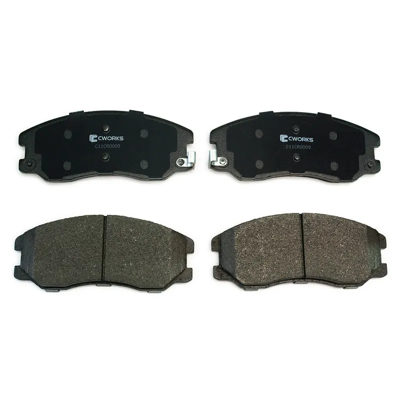 Тормозные колодки передние (Low Metallic) CWORKS C11CR0009