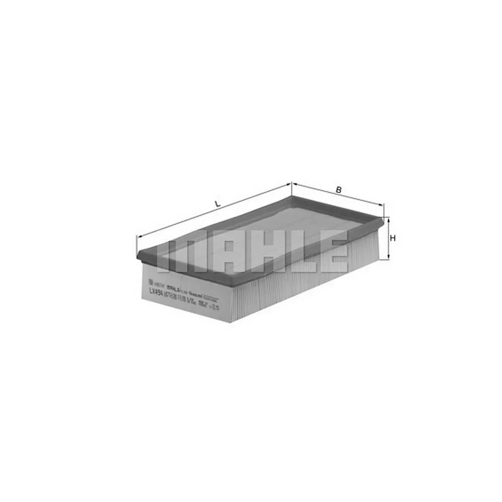 Фильтр воздушный KNECHT/MAHLE LX 494