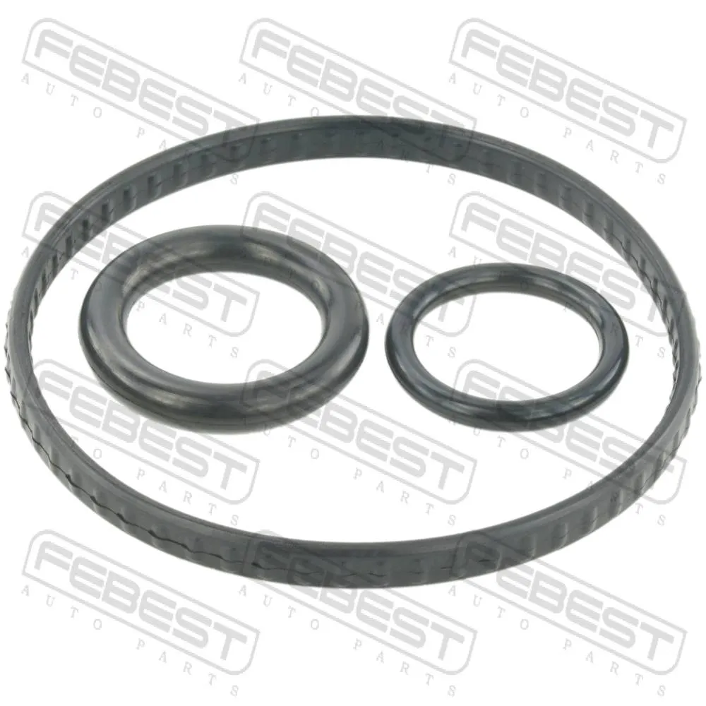 Кольцо уплотнительное масляного радиатора комплект RENAULT Duster 2010-> FEBEST RINGOL-028-KIT
