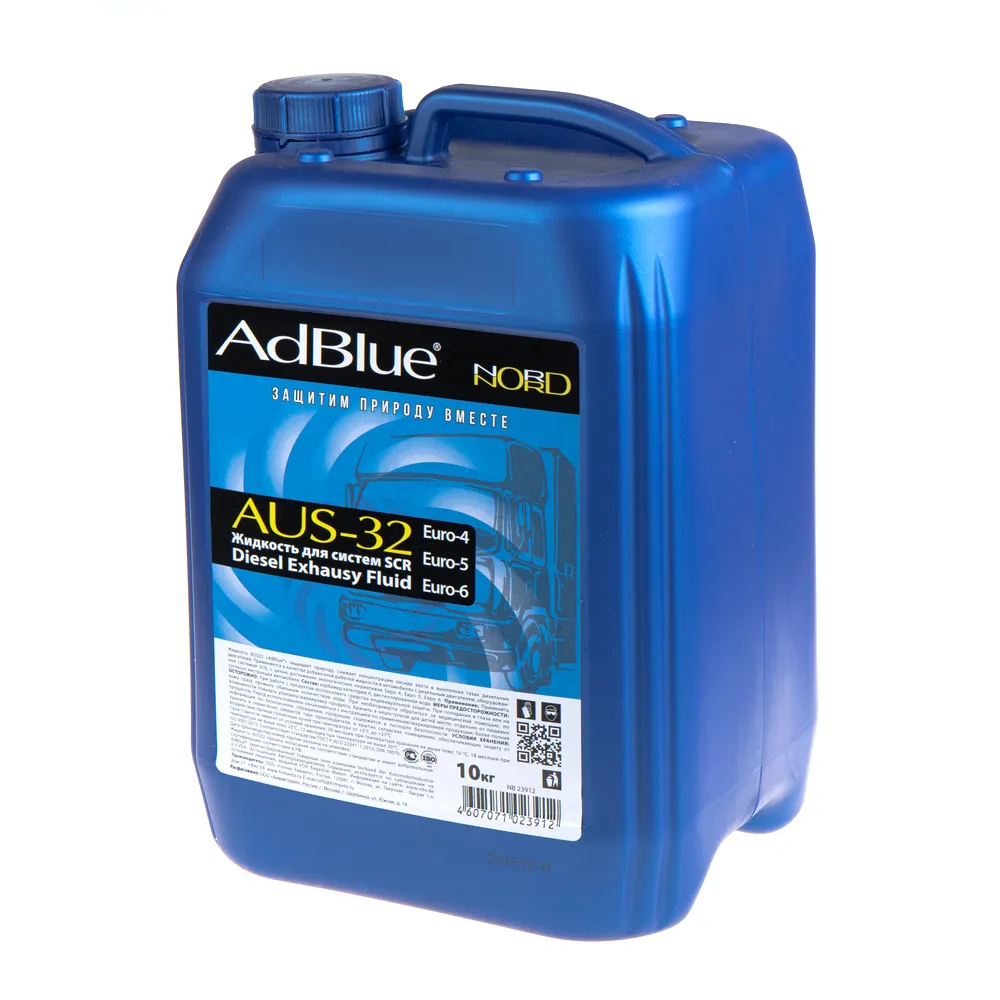 Водный раствор мочевины NORD AdBlue 10 кг NB23912