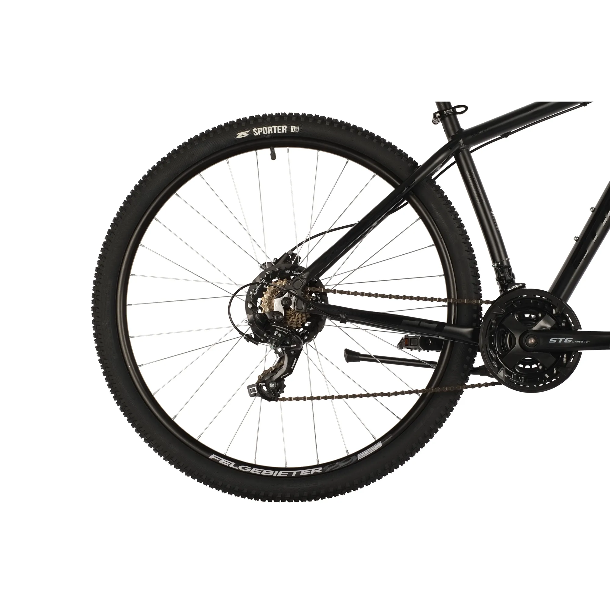 Велосипед 29 горный STINGER Element Pro (2021) количество скоростей 21 рама алюминий 22 черный