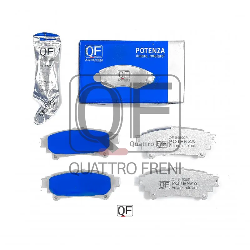 Колодки тормозные POTENZA PREMIUM SERIES RR LEXUS RX350 450 08, QUATTRO FRENI QF84500P