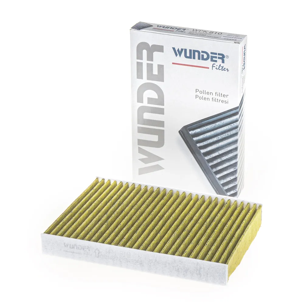 Фильтр салонный (угольный) NISSAN Juke/RENAULT Fluence all 2010-> WUNDER FILTER WPK810