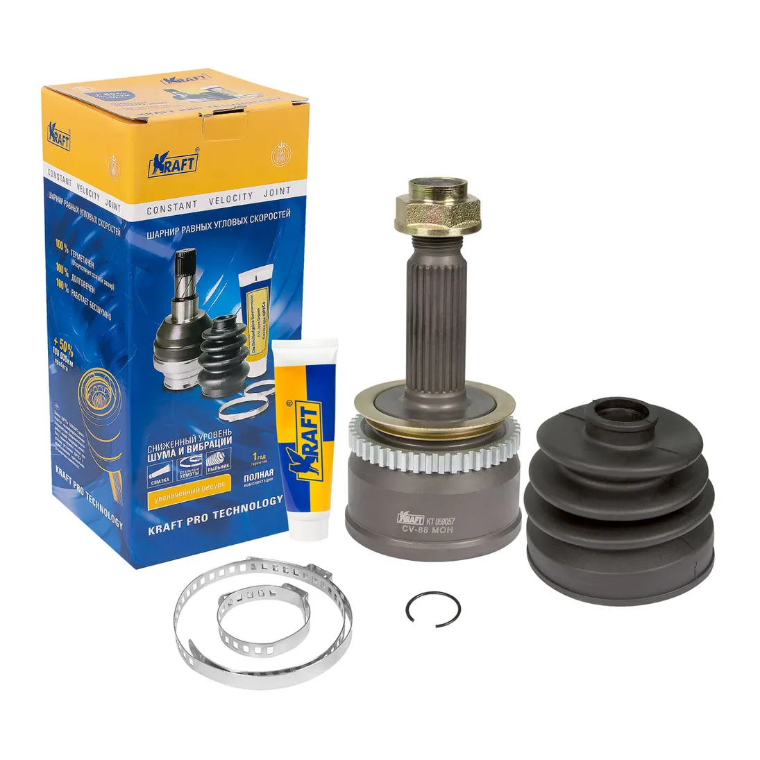 Шарнир наружный Hyundai Getz (02-) 1,3/1,4/1,6 MT (ABS) KT 059057