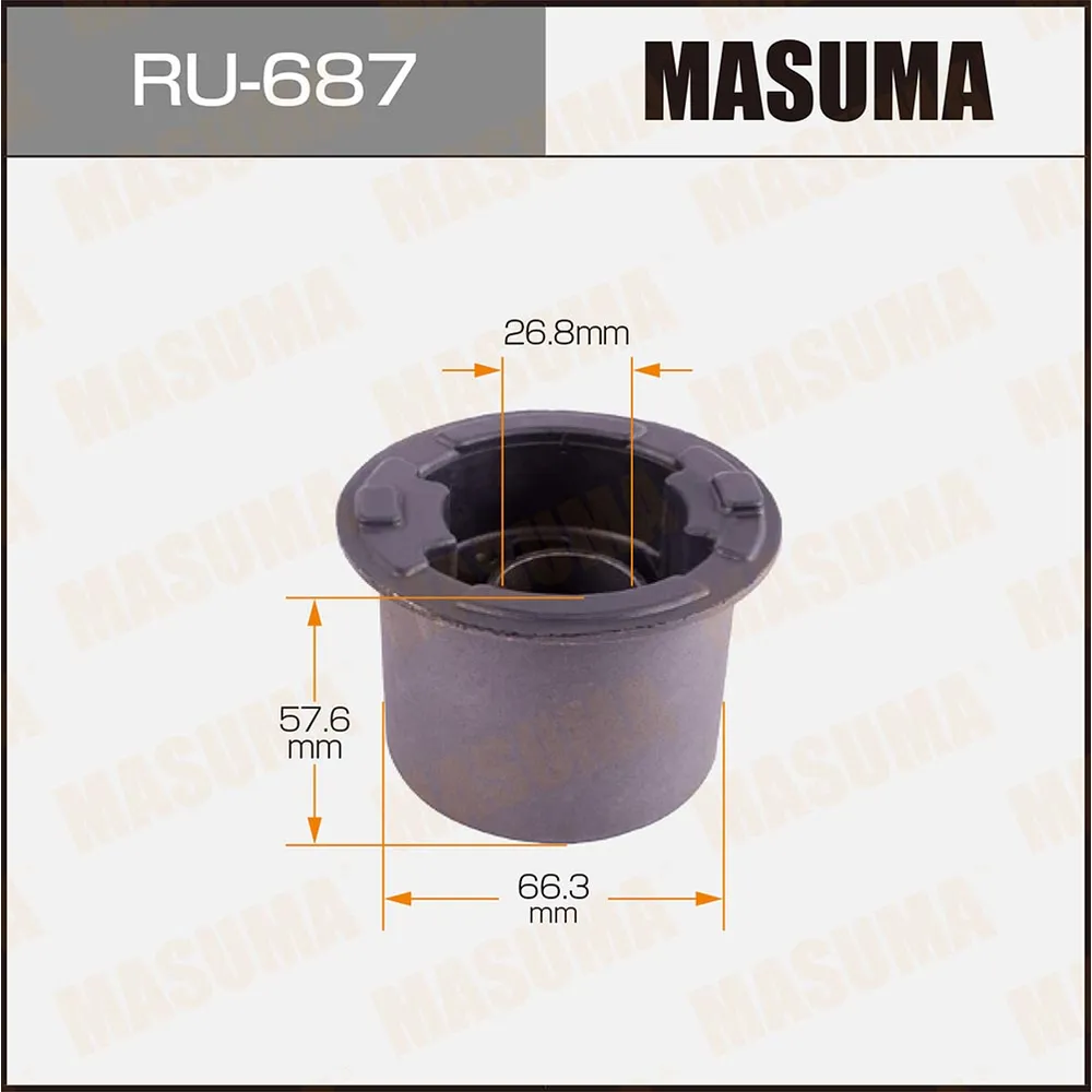 Сайлентблок MAZDA ATENZA MASUMA RU-687