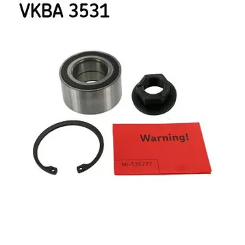 Подшипник ступицы передний +ABS SKF VKBA 3531