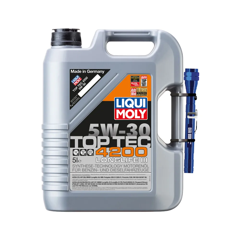 Масло моторное LIQUI MOLY Top Tec 4200 5W-30 синтетическое 5 л 7661D