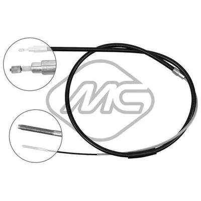 Трос ручника BMW 316-318-320 ALL DX-RH Metalcaucho 80352