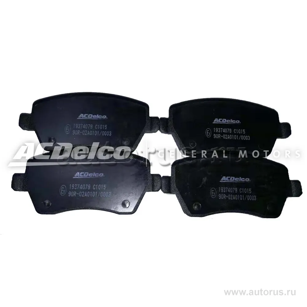 Колодки передние ACDelco 19374079