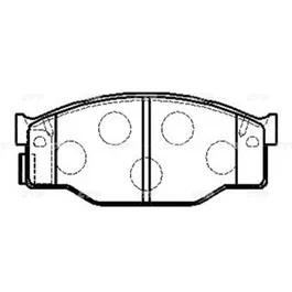Тормозные колодки CTR CKIS-10