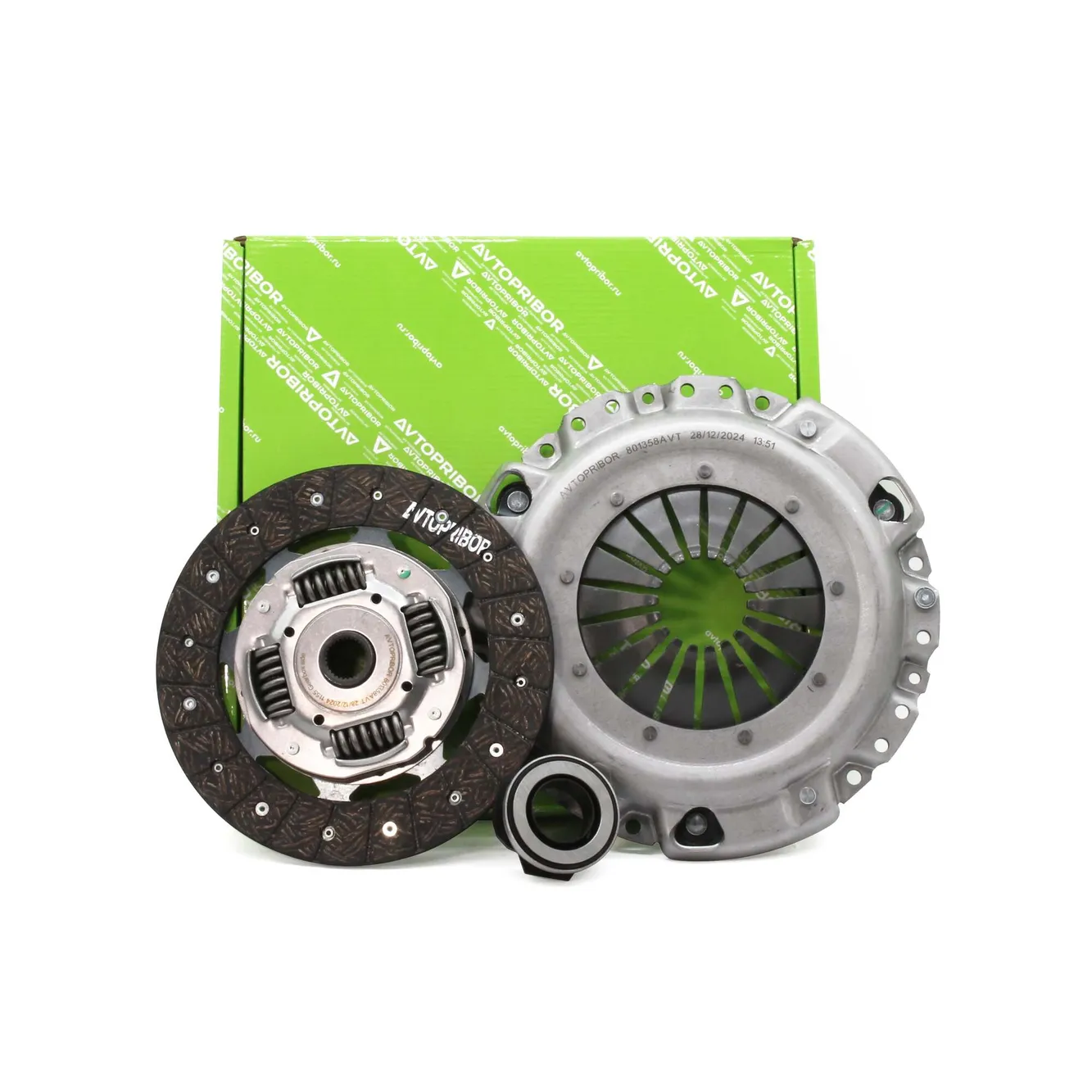 Комплект сцепления с подшипником VW Passat / Golf 3 / T4 1.6-1.9D (88-) AVTOPRIBOR 801358AVT