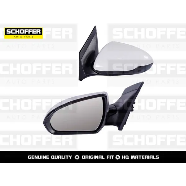 Зеркало левое Hyundai Solaris (II 2017-2020) (5 конт. обогрев) SCHOFFER SHF13004