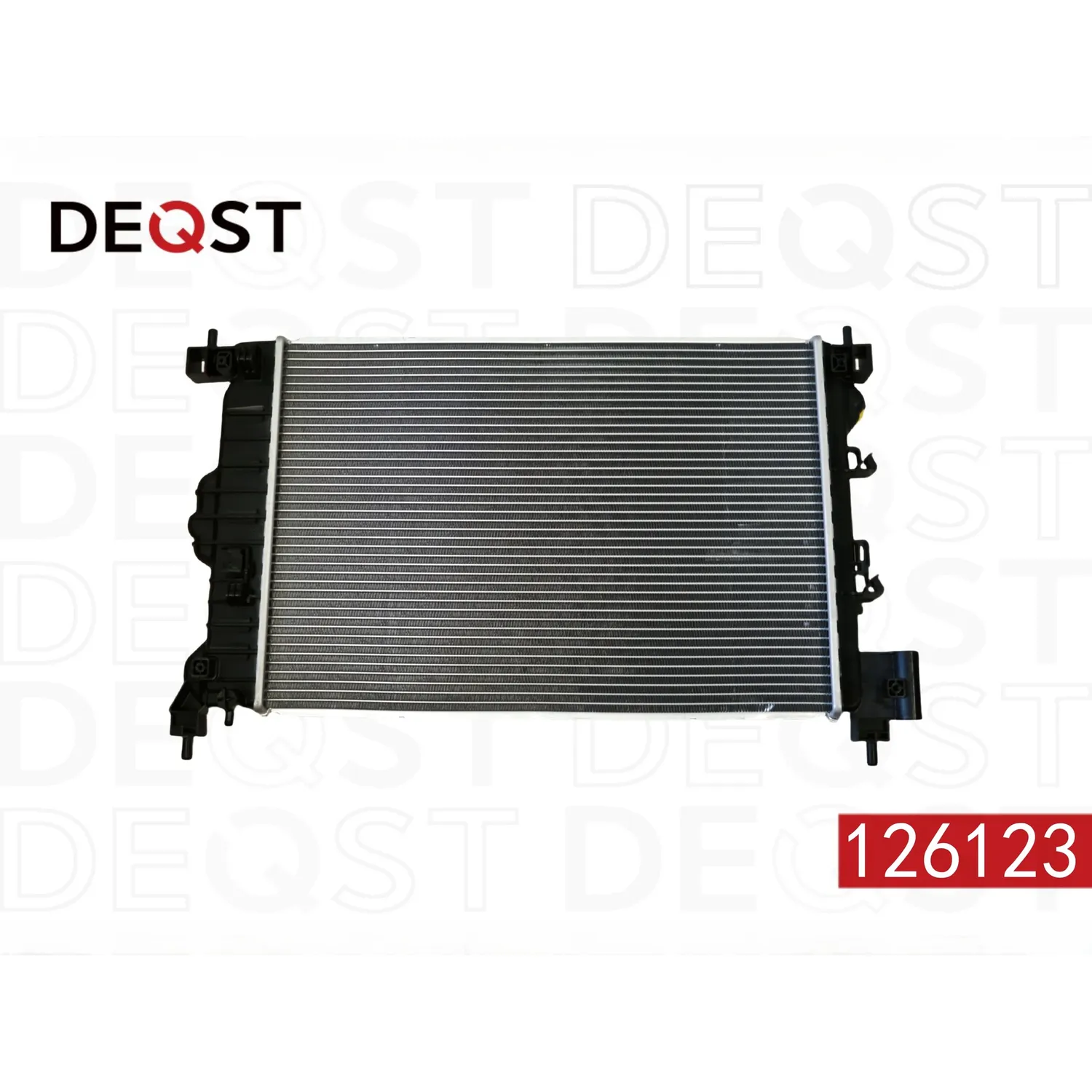 Радиатор. CHEVROLET AVEO 1.6 11-/OPEL MOKKA 12- DEQST 126123