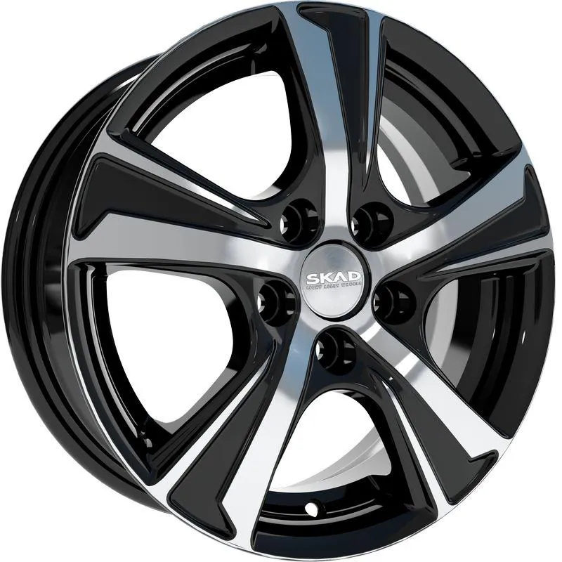 Диск литой R14 5.5J 4x100/67.1 ET38 СКАД Крит алмаз 2050105