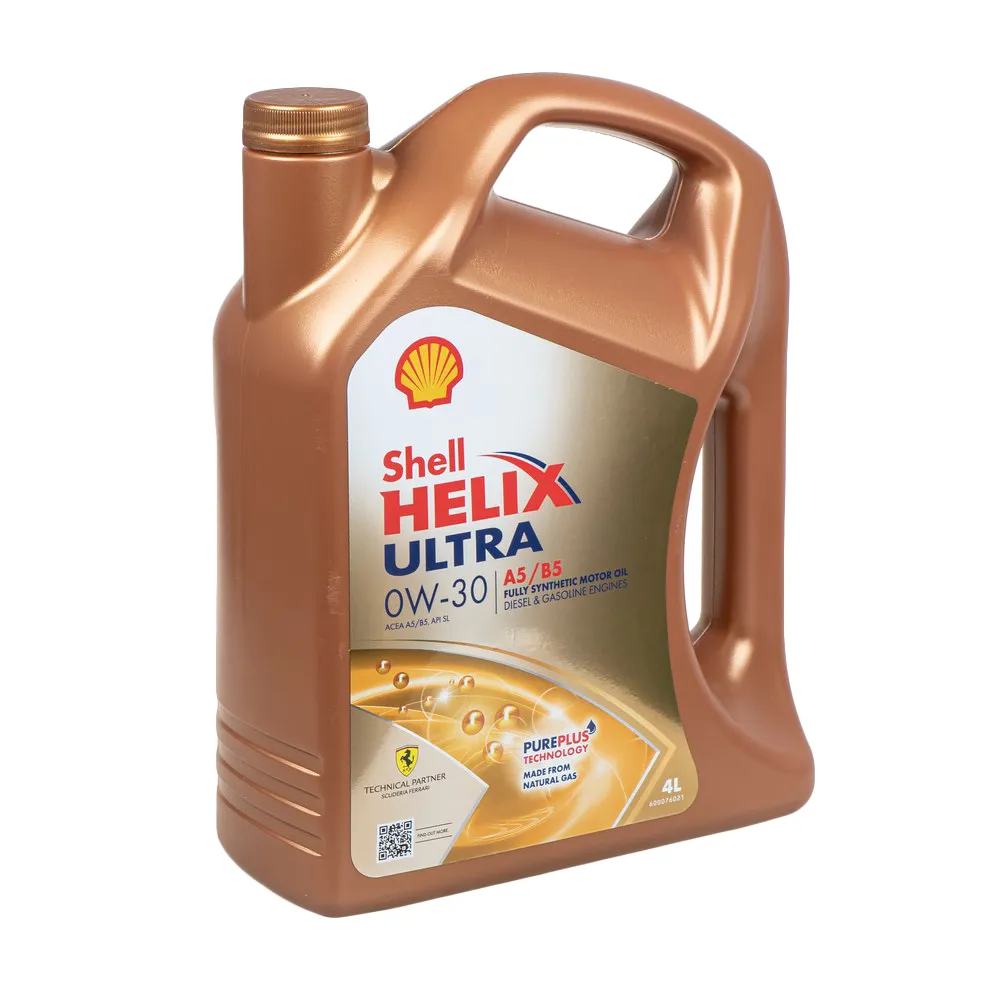 Масло моторное SHELL Helix Ultra 0W-30 синтетическое 4 л 550046685