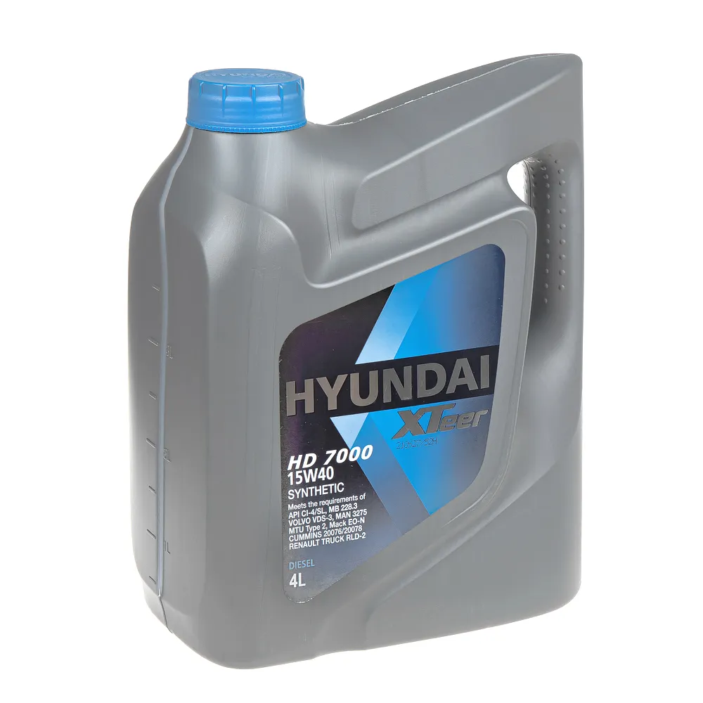 Масло моторное  HYUNDAI  XTeer HD 7000 15W40, 4 л 1041007