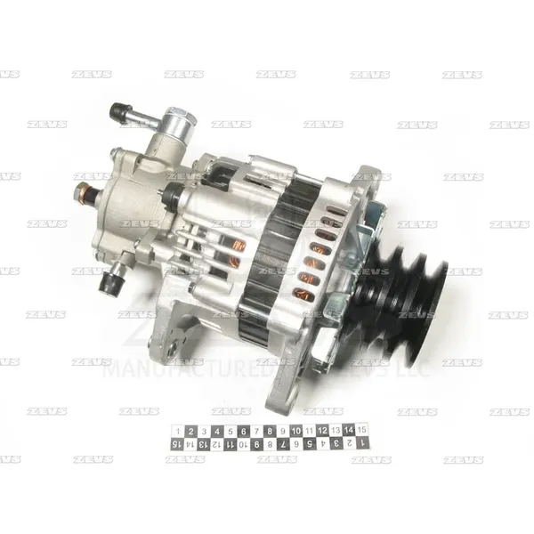 Генератор 12v, 80a с железным насосом ZEVS JFZ6973